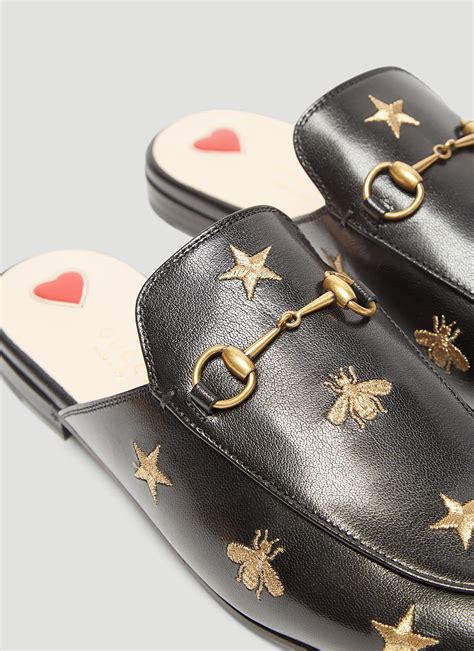 gucci mules stars and bees|gucci bee belt.